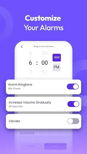 Скриншот 4 — Alarm Clock Launcher