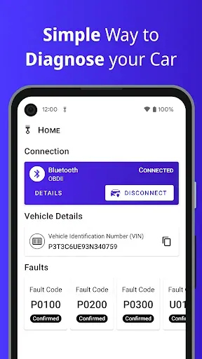 Скриншот 1 — Piston - OBD2 Car Scanner