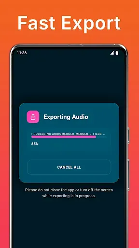 Скриншот 7 — Audio Merger and MP3 Joiner