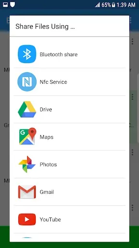 Скриншот 6 — Bluetooth App Sender APK Share