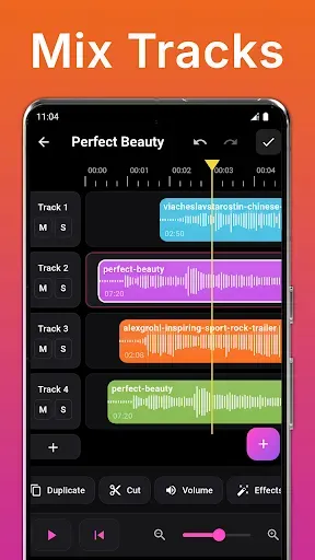 Скриншот 3 — MP3 Cutter and Ringtone Maker