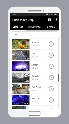 Скриншот 2 — Smart Video Crop - Video Cut