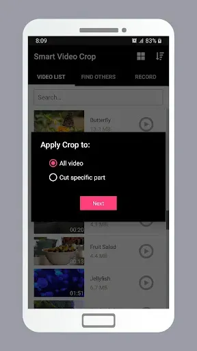 Скриншот 3 — Smart Video Crop - Video Cut