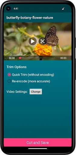 Скриншот 4 — VEdit Video Cutter and Merger