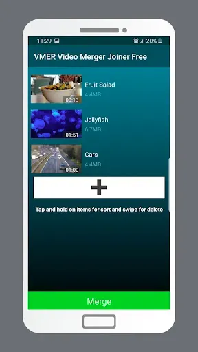 Скриншот 2 — VMER Video Merger Joiner