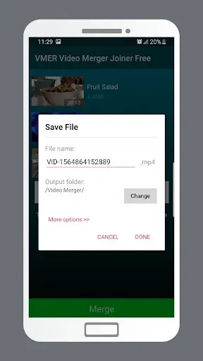 Скриншот 4 — VMER Video Merger Joiner