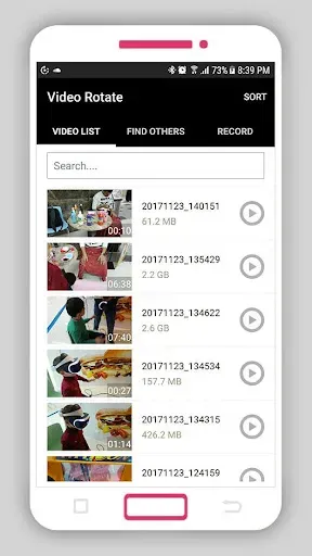 Скриншот 1 — Smart Video Rotate and Flip