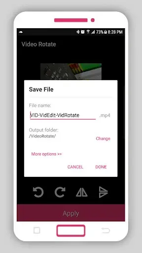 Скриншот 6 — Smart Video Rotate and Flip