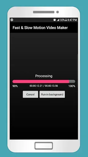 Скриншот 4 — Fast & Slow Motion Video Maker