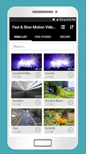 Скриншот 6 — Fast & Slow Motion Video Maker