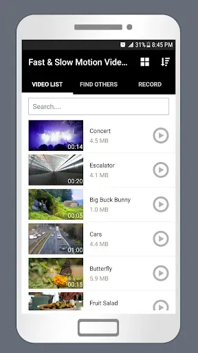 Скриншот 8 — Fast & Slow Motion Video Maker