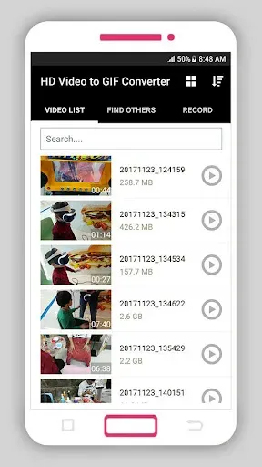 Скриншот 1 — HD Video to GIF Converter