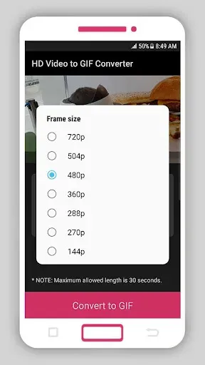 Скриншот 4 — HD Video to GIF Converter