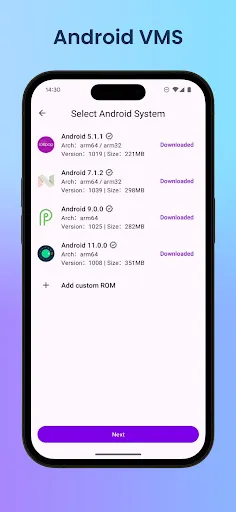 Скриншот 1 — Virtual Master - Android Clone