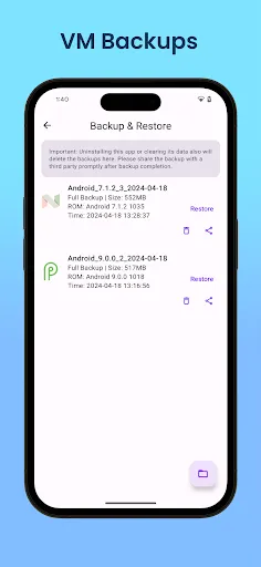 Скриншот 5 — Virtual Master - Android Clone