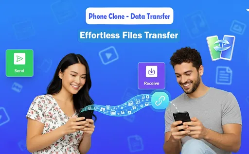 Скриншот 1 — Phone Clone - Data Transfer