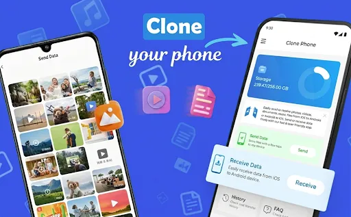 Скриншот 2 — Phone Clone - Data Transfer