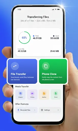 Скриншот 3 — Phone Clone - Data Transfer