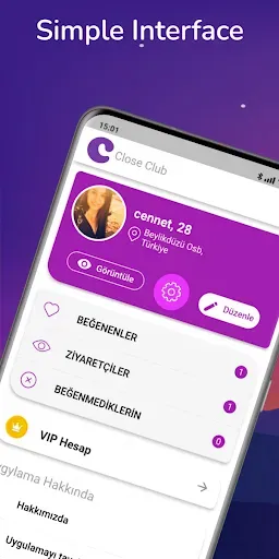 Скриншот 1 — Close Club - Find Love, Friend