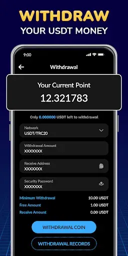 Скриншот 4 — USDT Mining, Crypto USDT Miner