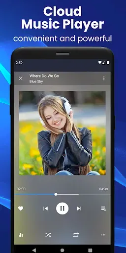 Скриншот 1 — CloudBeats Cloud Music Player