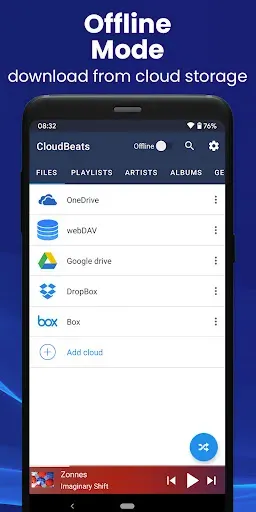 Скриншот 2 — CloudBeats Cloud Music Player
