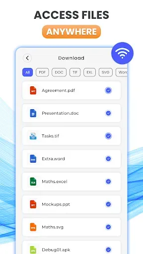 Скриншот 6 — Cloud Storage App: Data Backup