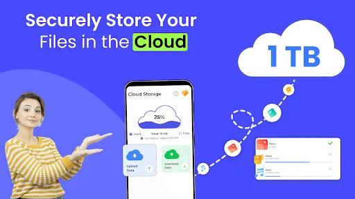 Скриншот 1 — Cloud Storage & Cloud Drive