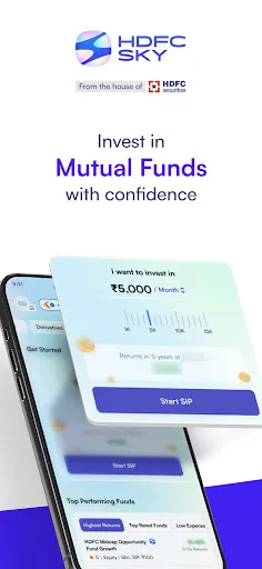 Скриншот 4 — HDFC SKY: Demat Stocks IPO MF