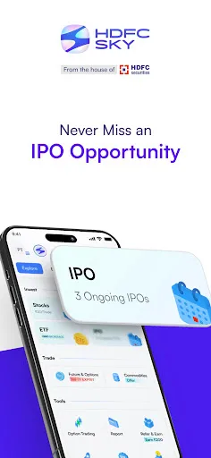 Скриншот 6 — HDFC SKY: Demat Stocks IPO MF