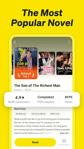 Скриншот 2 — NovelUP — Novel Downloader