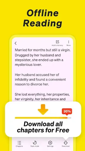 Скриншот 5 — NovelUP — Novel Downloader