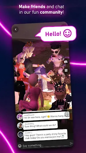 Скриншот 3 — Club Cooee - 3D Avatar Chat