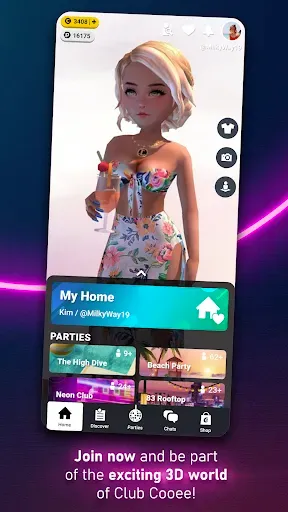Скриншот 8 — Club Cooee - 3D Avatar Chat