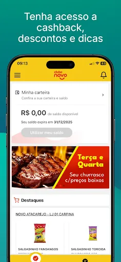 Скриншот 2 — Clube Novo