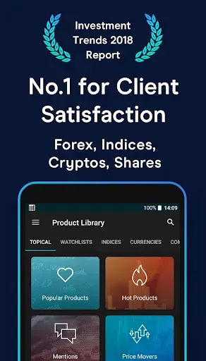 Скриншот 1 — CMC: Trading App