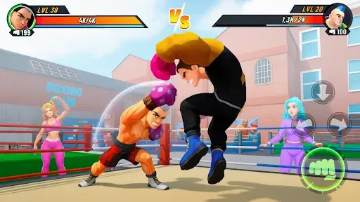 Скриншот 2 — Boxing King Idle Clicker Games