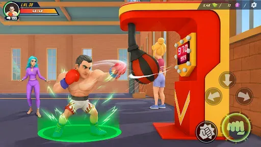 Скриншот 3 — Boxing King Idle Clicker Games