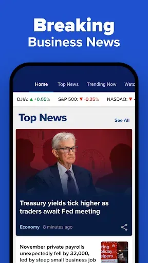 Скриншот 2 — CNBC: Business & Stock News