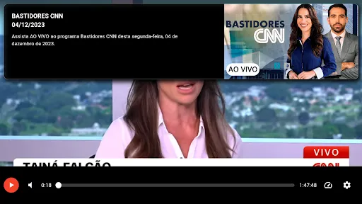 Скриншот 8 — CNN Brasil Android TV
