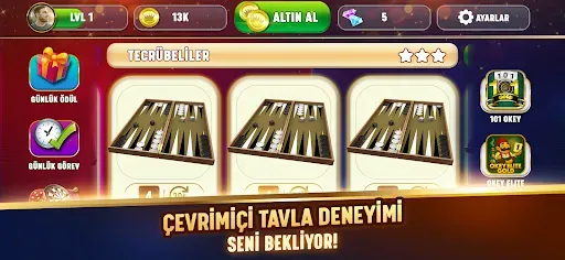 Скриншот 2 — Tavla Elite Gold (Backgammon)