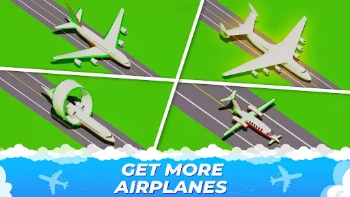 Скриншот 2 — Idle Airplane: Factory Tycoon