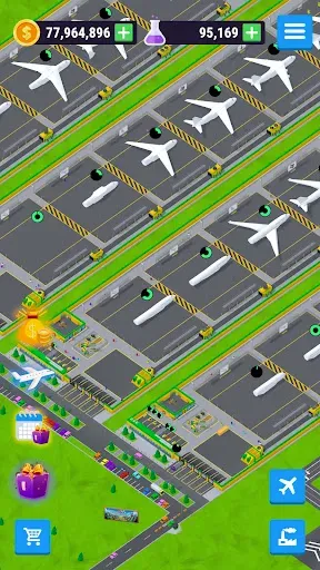 Скриншот 6 — Idle Airplane: Factory Tycoon
