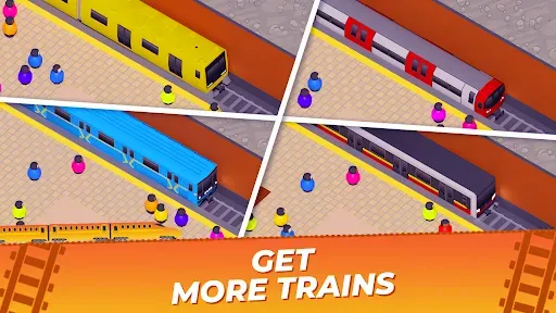 Скриншот 1 — Idle Metro Tycoon Subway Train