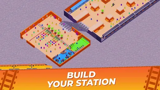 Скриншот 2 — Idle Metro Tycoon Subway Train
