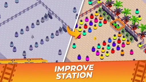 Скриншот 4 — Idle Metro Tycoon Subway Train