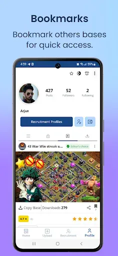 Скриншот 3 — Cocbases (Clash of Clan Bases)