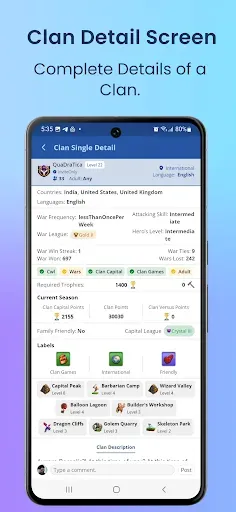 Скриншот 8 — Cocbases (Clash of Clan Bases)