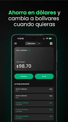 Скриншот 3 — Coco Wallet - Banca Digital