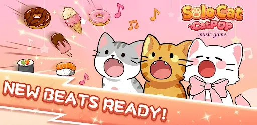 Скриншот 1 — Solo Cat : CatPOP music game